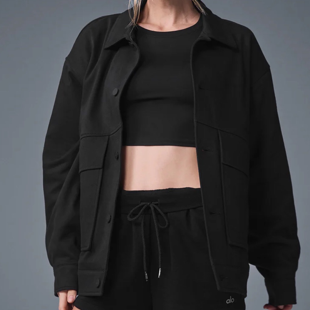 Alo Yoga Unisex One Up Jacket Black S
